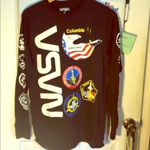 Long sleeve NASA tee (size:M)